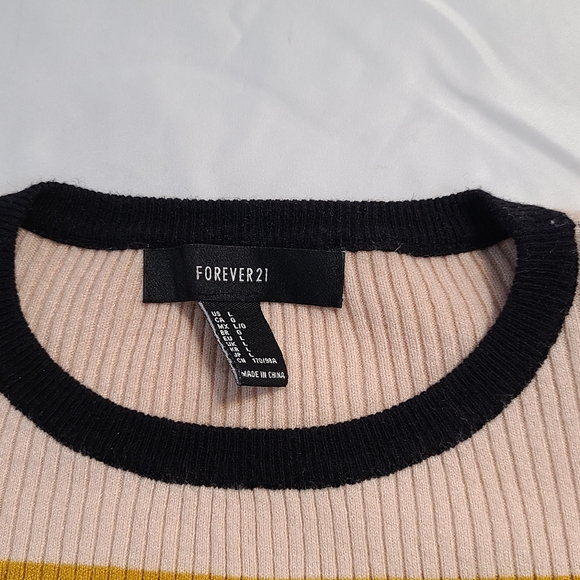 Forever 21 70's Style sweater Size L - Picture 3 of 9